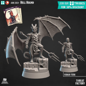 Cambion Diable sculpture 3D de figurines