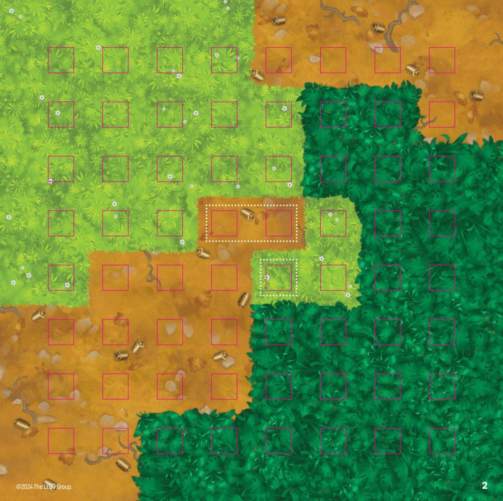 ground map illustration board game