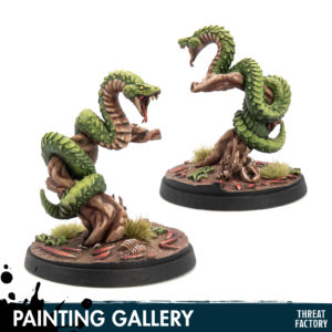giant snake miniatures threat factory 3D printed
