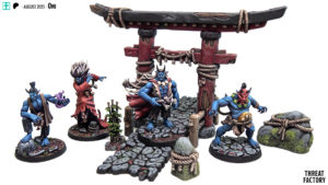 Oni crew miniatures painted